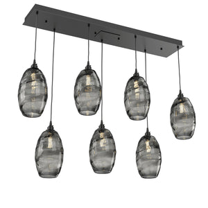 Hammerton Studio - PLB0035-07-MB-OS-C01-E2 - Linear Pendant - Ellisse - Matte Black