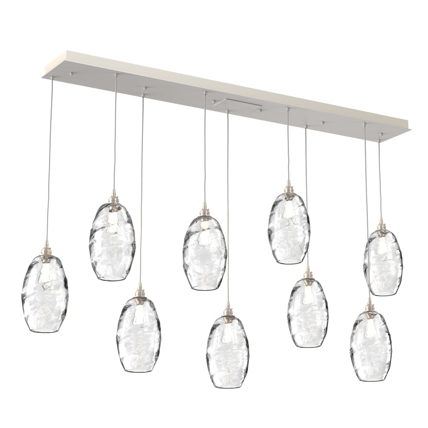 Hammerton Studio - PLB0035-09-BS-OC-C01-E2 - Linear Pendant - Ellisse - Beige Silver