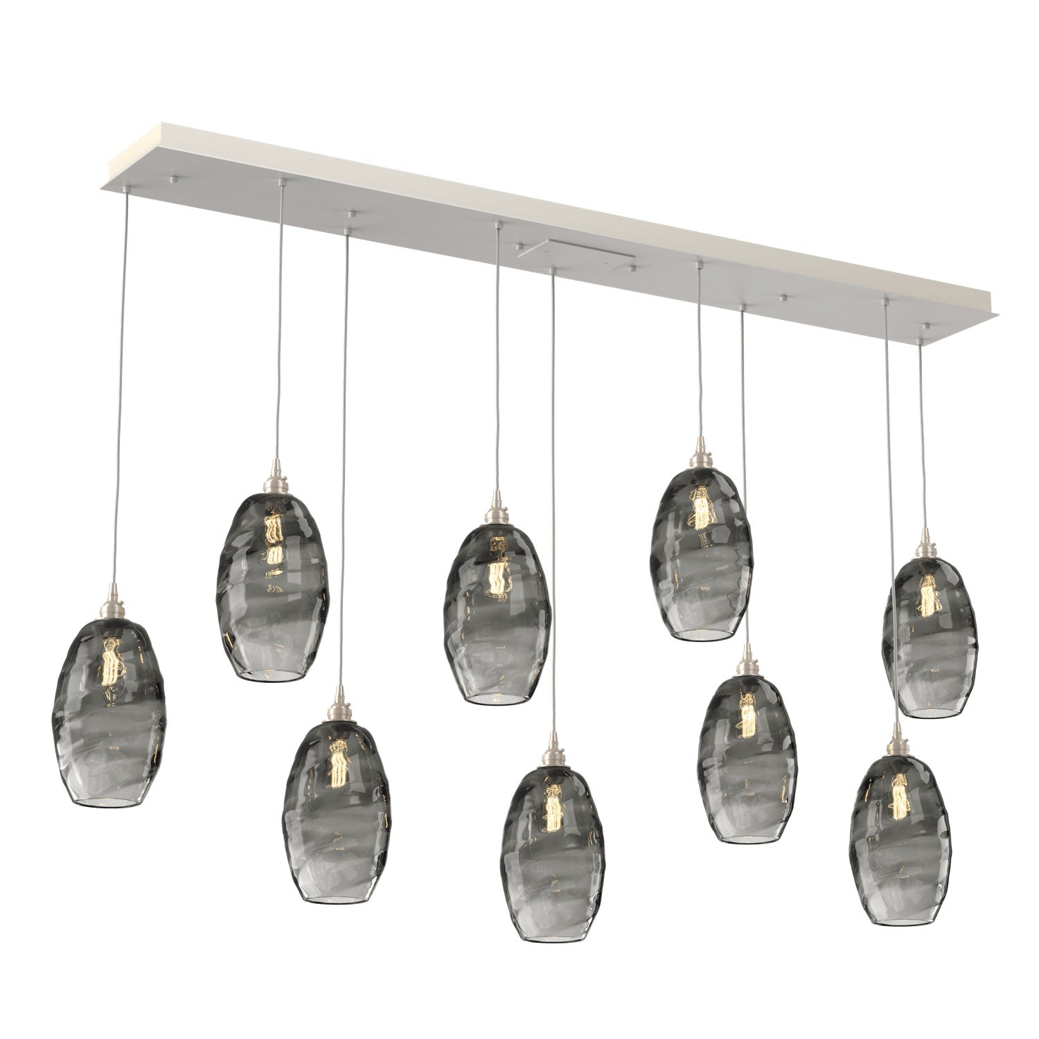 Hammerton Studio - PLB0035-09-BS-OS-C01-E2 - Linear Pendant - Ellisse - Beige Silver