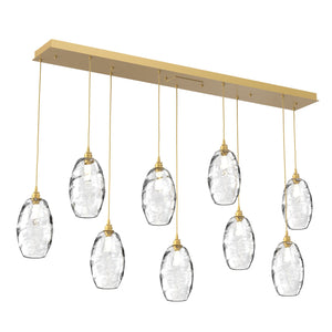 Hammerton Studio - PLB0035-09-GB-OC-C01-E2 - Linear Pendant - Ellisse - Gilded Brass