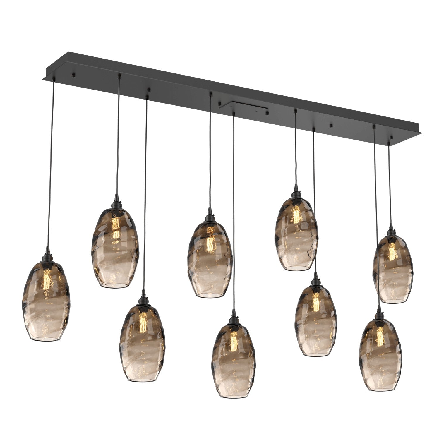 Hammerton Studio - PLB0035-09-MB-OB-C01-E2 - Linear Pendant - Ellisse - Matte Black