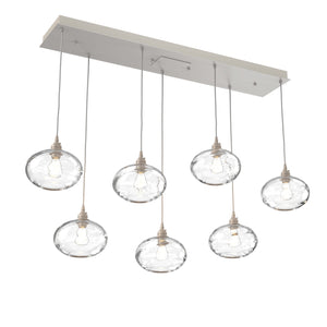 Hammerton Studio - PLB0036-07-BS-OC-C01-E2 - Linear Pendant - Coppa - Beige Silver