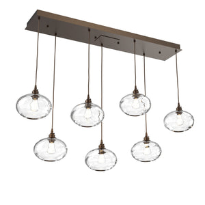Hammerton Studio - PLB0036-07-FB-OC-C01-E2 - Linear Pendant - Coppa - Flat Bronze