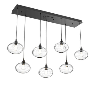Hammerton Studio - PLB0036-07-MB-OC-C01-E2 - Linear Pendant - Coppa - Matte Black