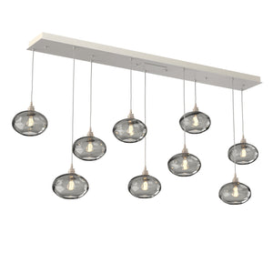 Hammerton Studio - PLB0036-09-BS-OS-C01-E2 - Linear Pendant - Coppa - Beige Silver