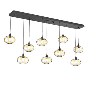 Hammerton Studio - PLB0036-09-MB-OA-C01-E2 - Linear Pendant - Coppa - Matte Black
