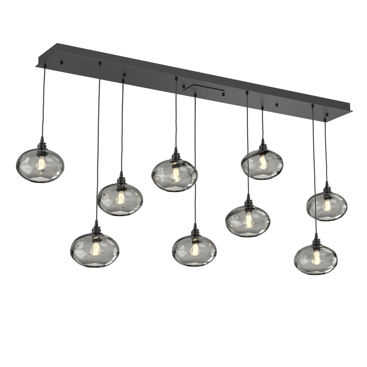 Hammerton Studio - PLB0036-09-MB-OS-C01-E2 - Linear Pendant - Coppa - Matte Black