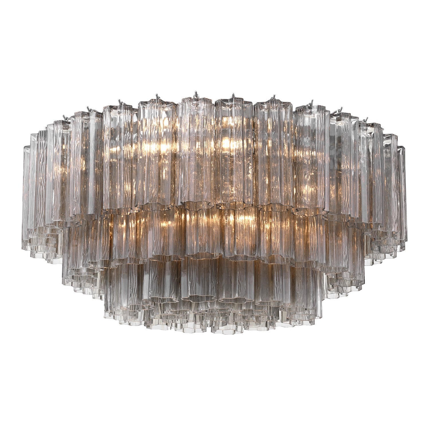 Crystorama - ADD-331-CH-SM - 16 Light Flush Mount - Addis - Polished Chrome