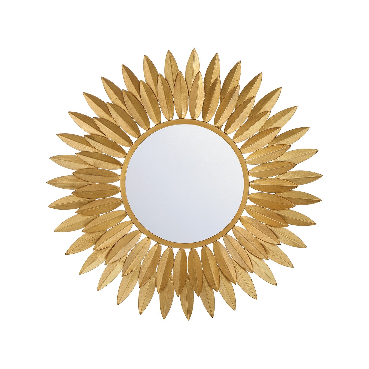 Crystorama - BRH-M520-GA - Mirror - Broche - Antique Gold