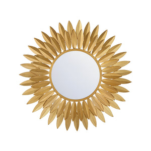 Crystorama - BRH-M520-GA - Mirror - Broche - Antique Gold