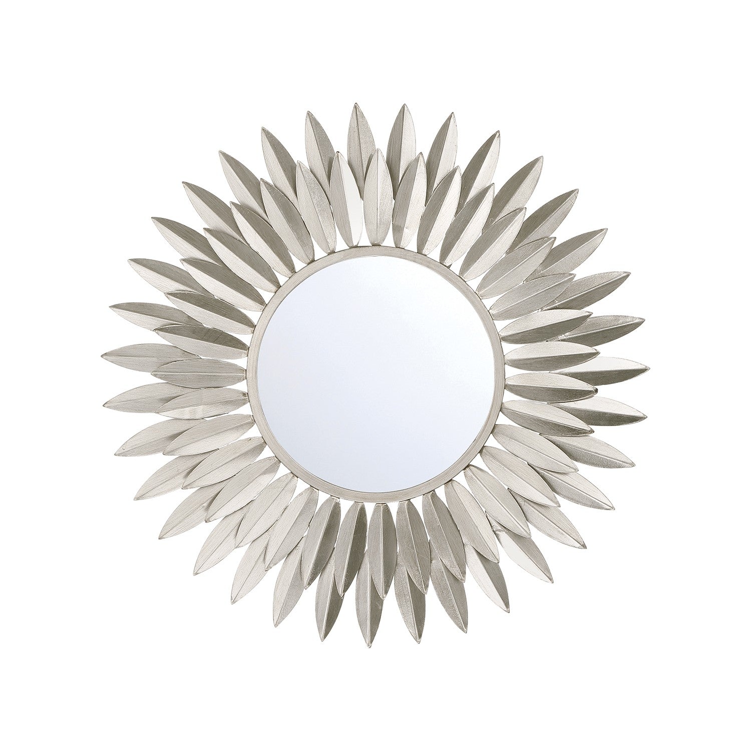 Crystorama - BRH-M520-SA - Mirror - Broche - Antique Silver