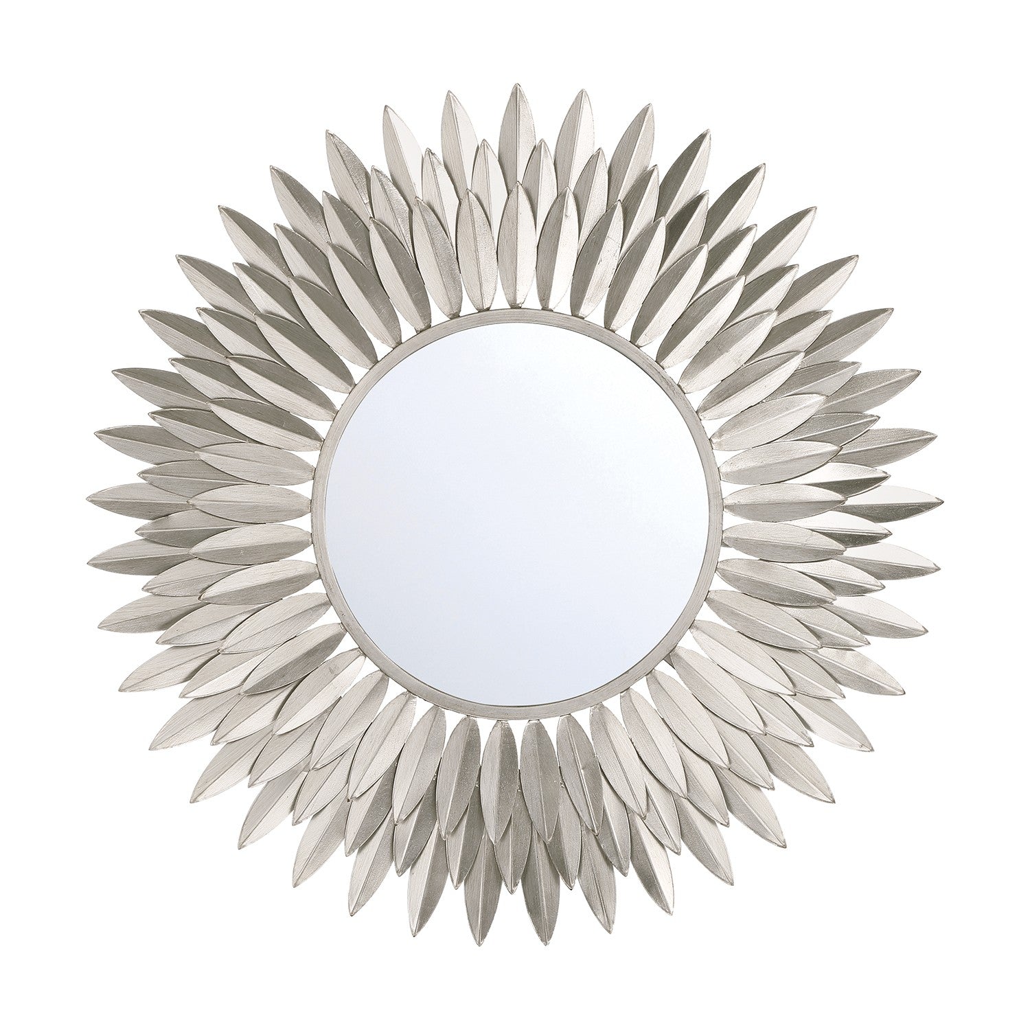 Crystorama - BRH-M524-SA - Mirror - Broche - Antique Silver