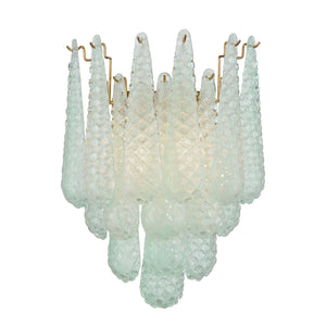 Crystorama - OLL-6002-AG-GR - Two Light Wall Sconce - Ollie - Aged Brass