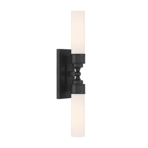 Crystorama - WLX-302-MK - LED Wall Sconce - Wilcox - Matte Black
