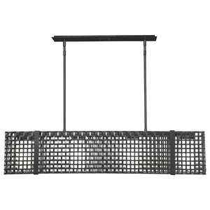 Hammerton Studio - PLB0037-65-GB-F-001-E2 - Linear Suspension - Tweed - Gilded Brass