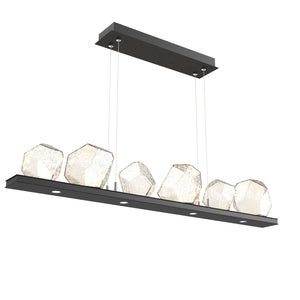 Hammerton Studio - PLB0039-0B-MB-A-CA1-L1 - LED Linear Suspension - Gem - Matte Black