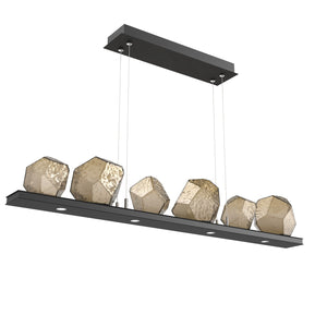 Hammerton Studio - PLB0039-0B-MB-B-CA1-L3 - LED Linear Suspension - Gem - Matte Black