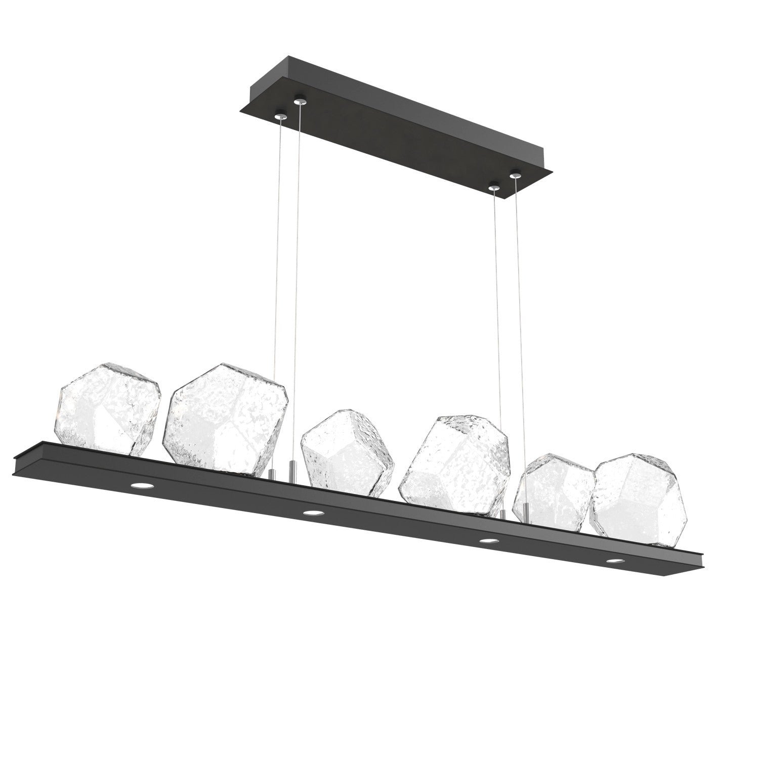 Hammerton Studio - PLB0039-0B-MB-C-CA1-L1 - LED Linear Suspension - Gem - Matte Black