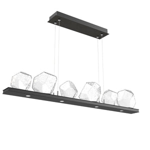 Hammerton Studio - PLB0039-0B-MB-C-CA1-L1 - LED Linear Suspension - Gem - Matte Black