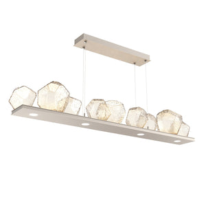 Hammerton Studio - PLB0039-0C-BS-A-CA1-L3 - LED Linear Suspension - Gem - Beige Silver