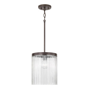 Capital Lighting - 356211OR - One Light Pendant - Vaughn - Oil Rubbed Bronze