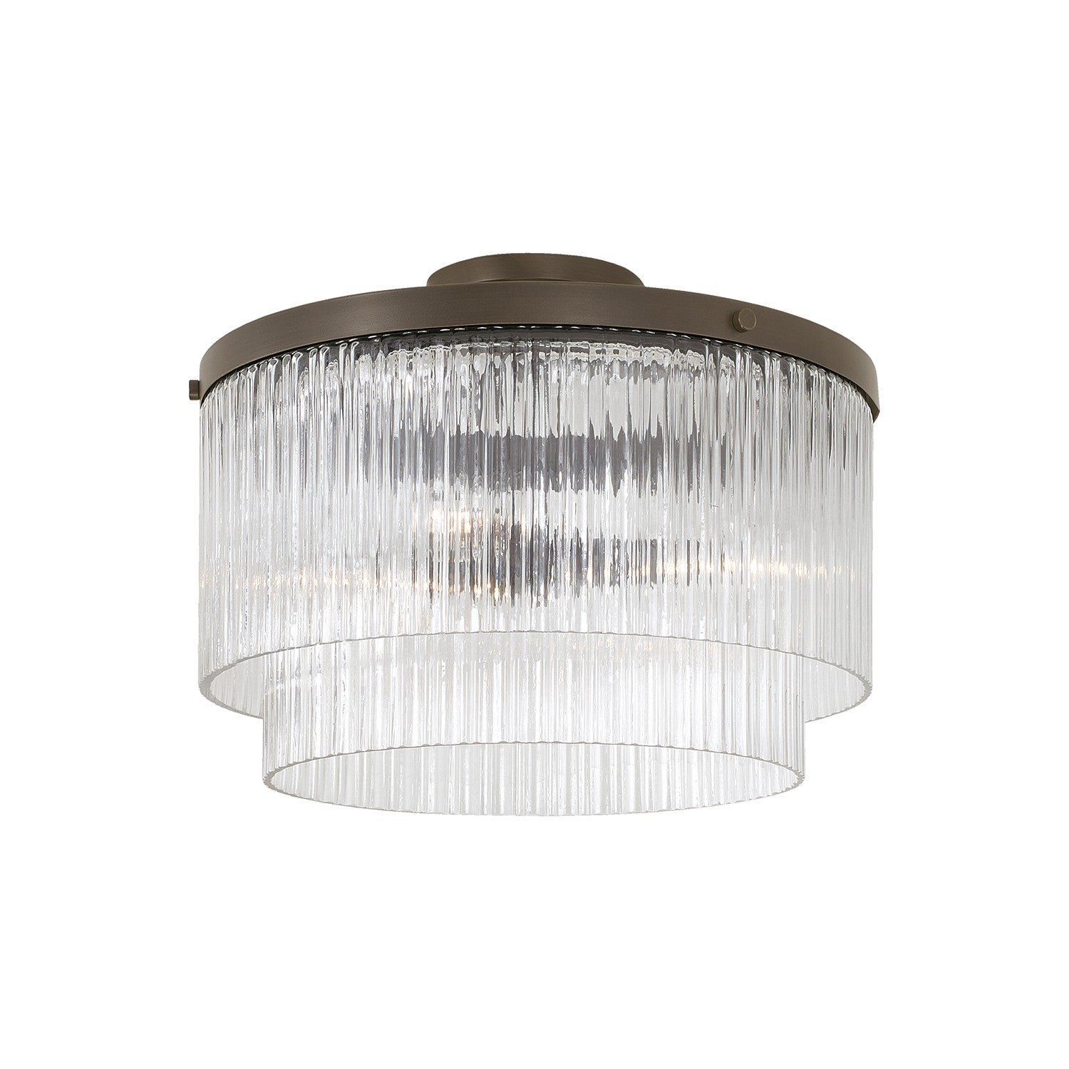 Capital Lighting - 356231OR - Three Light Pendant - Vaughn - Oil Rubbed Bronze
