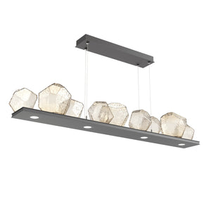 Hammerton Studio - PLB0039-0C-GP-A-CA1-L3 - LED Linear Suspension - Gem - Graphite