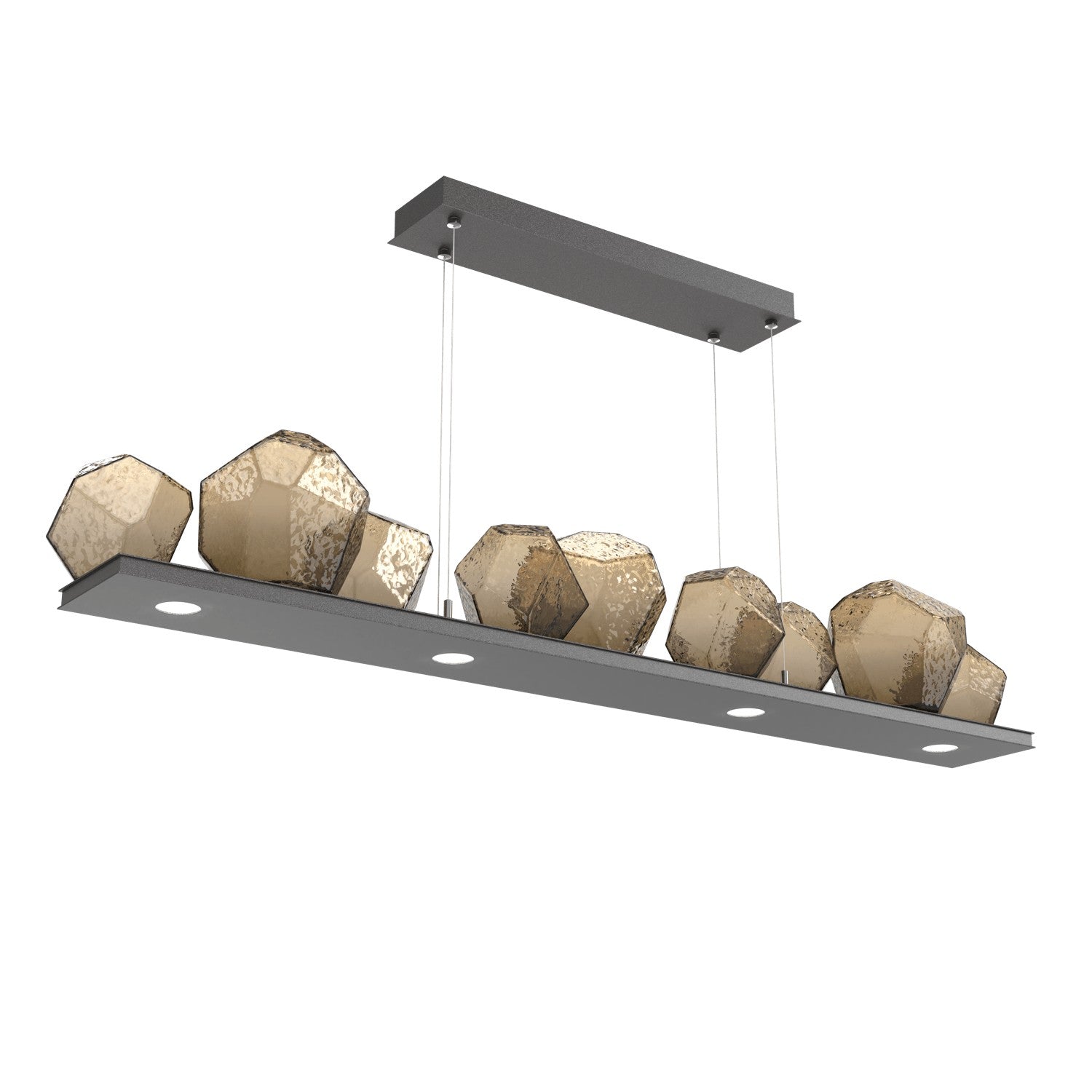 Hammerton Studio - PLB0039-0C-GP-B-CA1-L1 - LED Linear Suspension - Gem - Graphite
