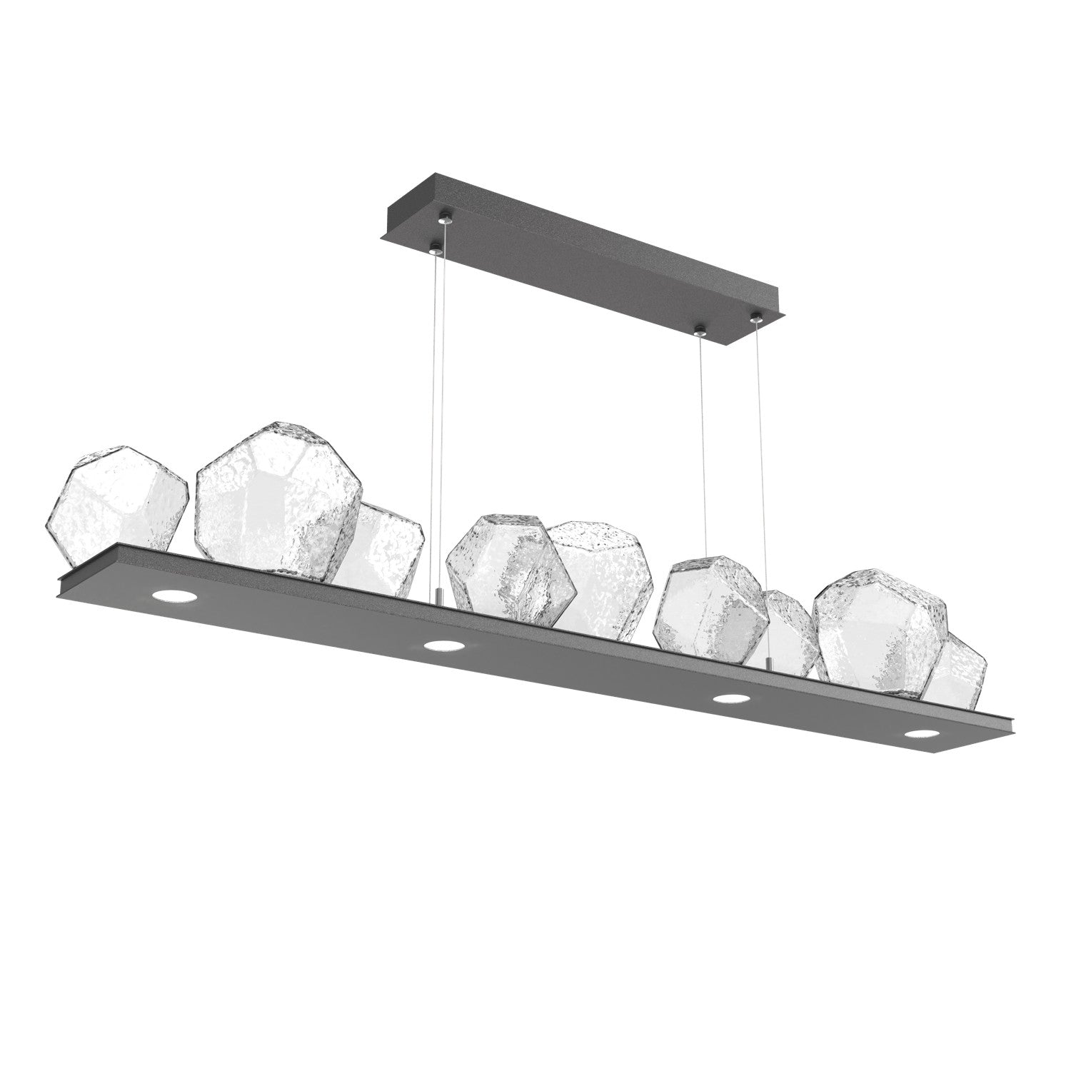 Hammerton Studio - PLB0039-0C-GP-C-CA1-L3 - LED Linear Suspension - Gem - Graphite