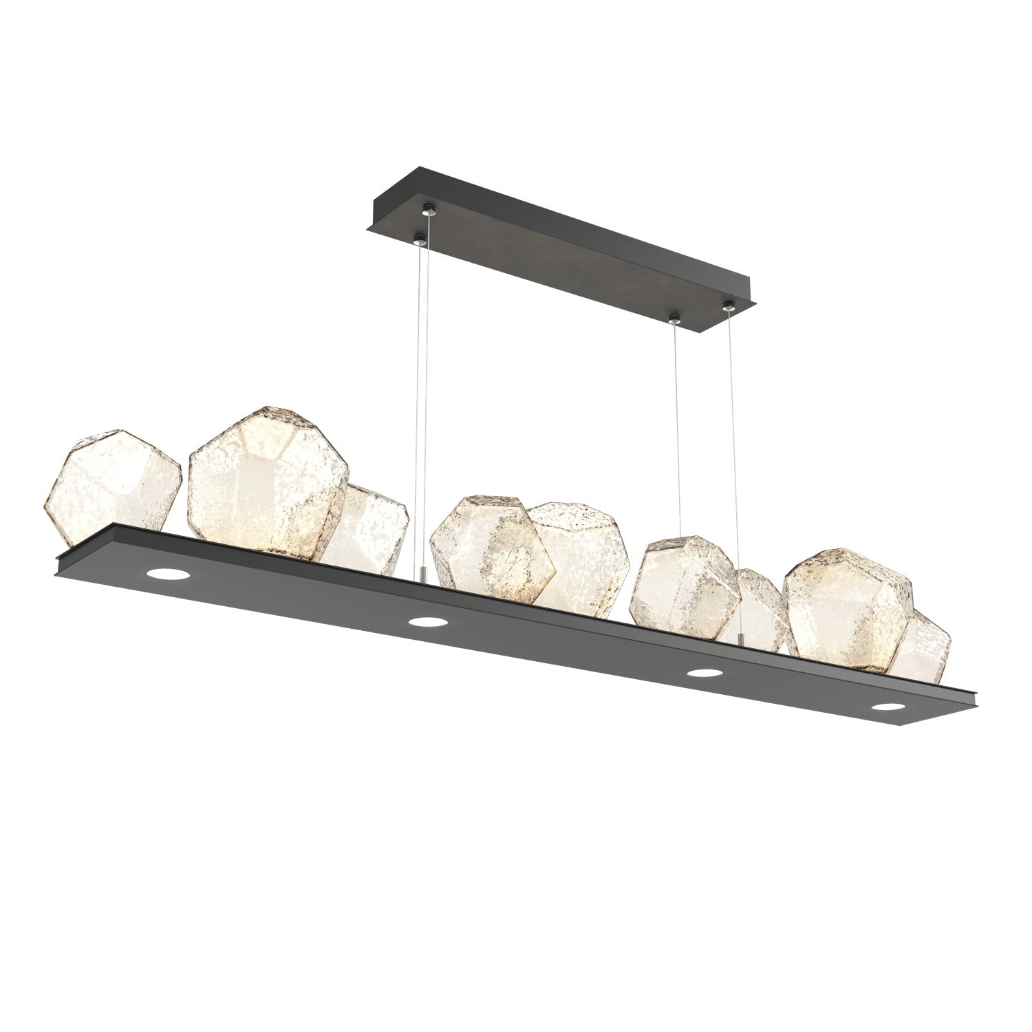 Hammerton Studio - PLB0039-0C-MB-A-CA1-L3 - LED Linear Suspension - Gem - Matte Black