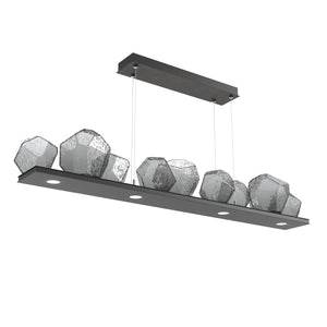 Hammerton Studio - PLB0039-0C-MB-S-CA1-L3 - LED Linear Suspension - Gem - Matte Black