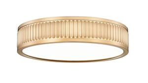 Z-Lite - 1013F12-MGLD-LED - LED Flush Mount - Stari - Modern Gold