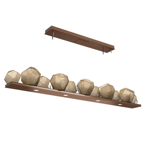 Hammerton Studio - PLB0039-0E-BB-B-CA1-L3 - LED Linear Suspension - Gem - Burnished Bronze
