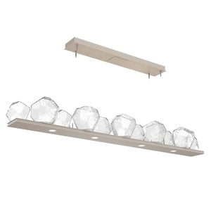 Hammerton Studio - PLB0039-0E-BS-C-CA1-L1 - LED Linear Suspension - Gem - Beige Silver