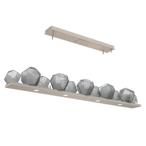 Hammerton Studio - PLB0039-0E-BS-S-CA1-L3 - LED Linear Suspension - Gem - Beige Silver