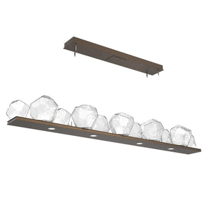 Hammerton Studio - PLB0039-0E-FB-C-CA1-L1 - LED Linear Suspension - Gem - Flat Bronze