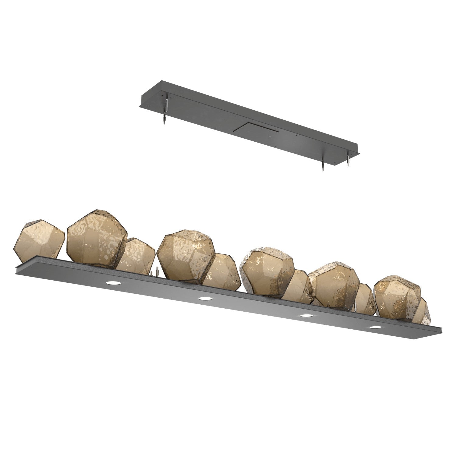 Hammerton Studio - PLB0039-0E-GP-B-CA1-L3 - LED Linear Suspension - Gem - Graphite