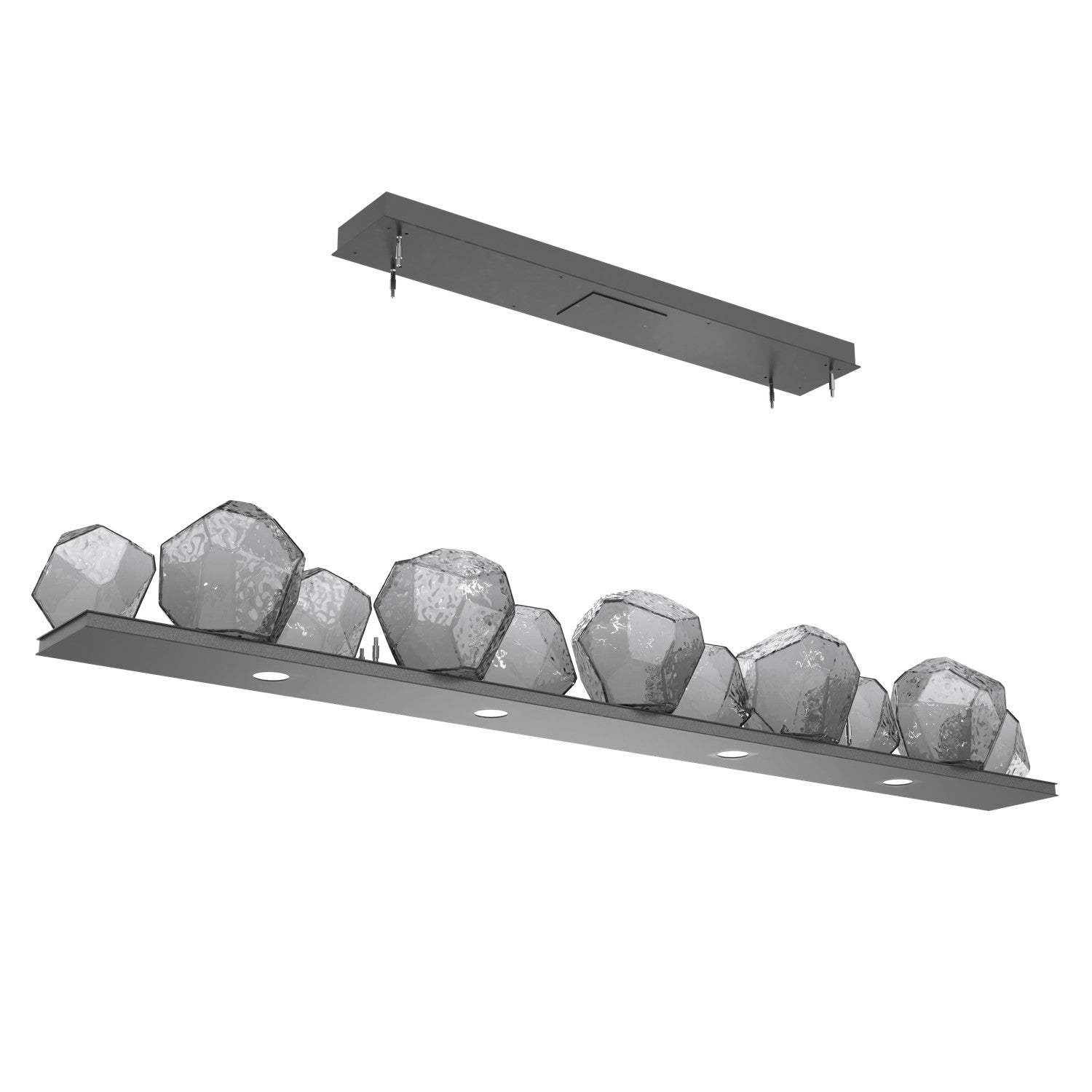 Hammerton Studio - PLB0039-0E-GP-S-CA1-L1 - LED Linear Suspension - Gem - Graphite