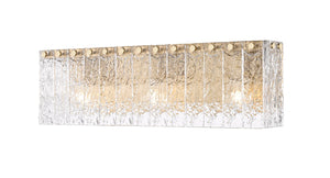Z-Lite - 1943-3V-MGLD - Three Light Vanity - Glacier - Modern Gold