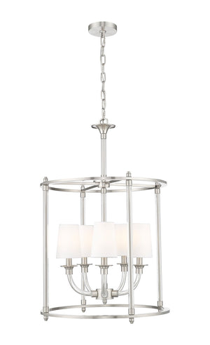 Z-Lite - 1950-5C-BN - Five Light Chandelier - Katerina - Brushed Nickel