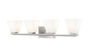 Z-Lite - 7514-4V-BN - Four Light Vanity - Annalise - Brushed Nickel