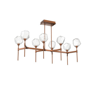 Hammerton Studio - PLB0039-50-BB-C-001-L1 - LED Linear Suspension - Gem - Burnished Bronze