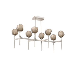 Hammerton Studio - PLB0039-50-BS-B-001-L3 - LED Linear Suspension - Gem - Beige Silver