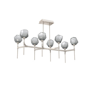 Hammerton Studio - PLB0039-50-BS-S-001-L3 - LED Linear Suspension - Gem - Beige Silver