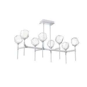 Hammerton Studio - PLB0039-50-CS-C-001-L1 - LED Linear Suspension - Gem - Classic Silver