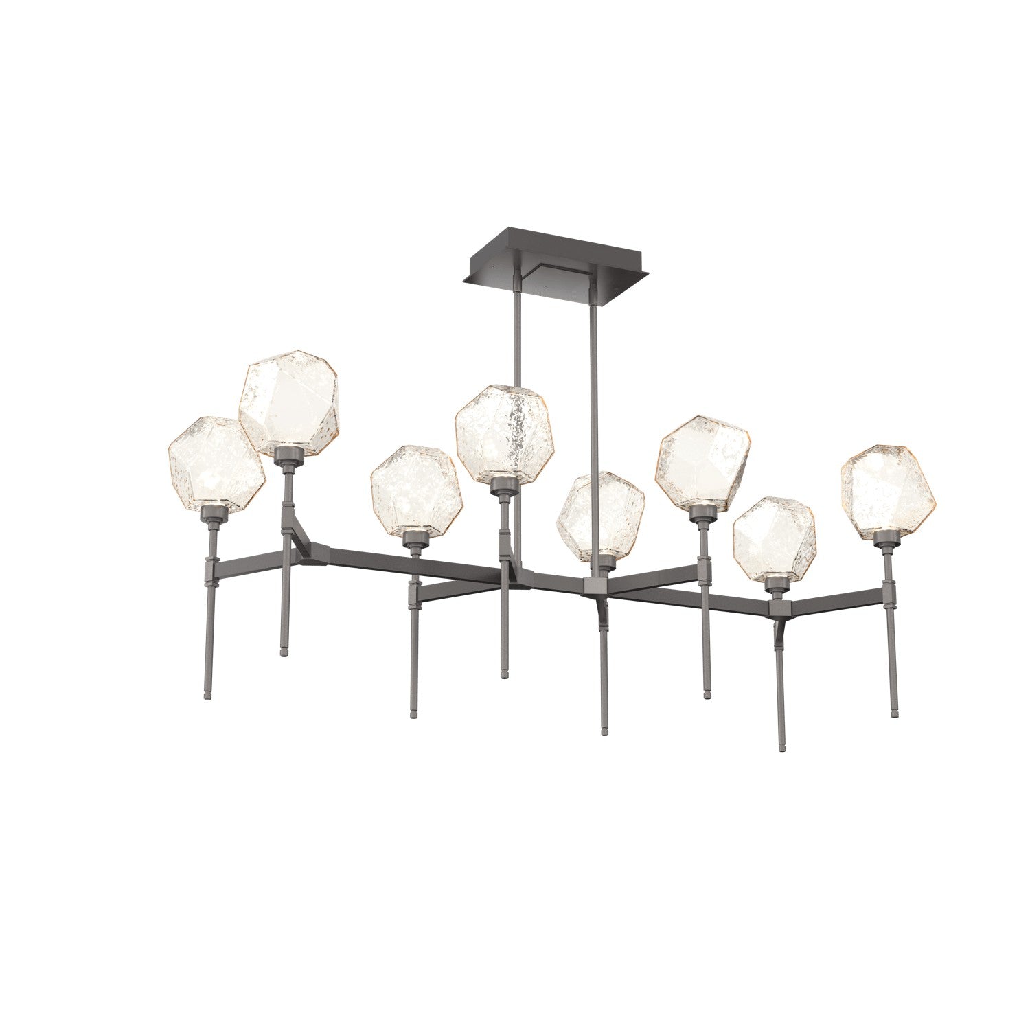 Hammerton Studio - PLB0039-50-GP-A-001-L1 - LED Linear Suspension - Gem - Graphite