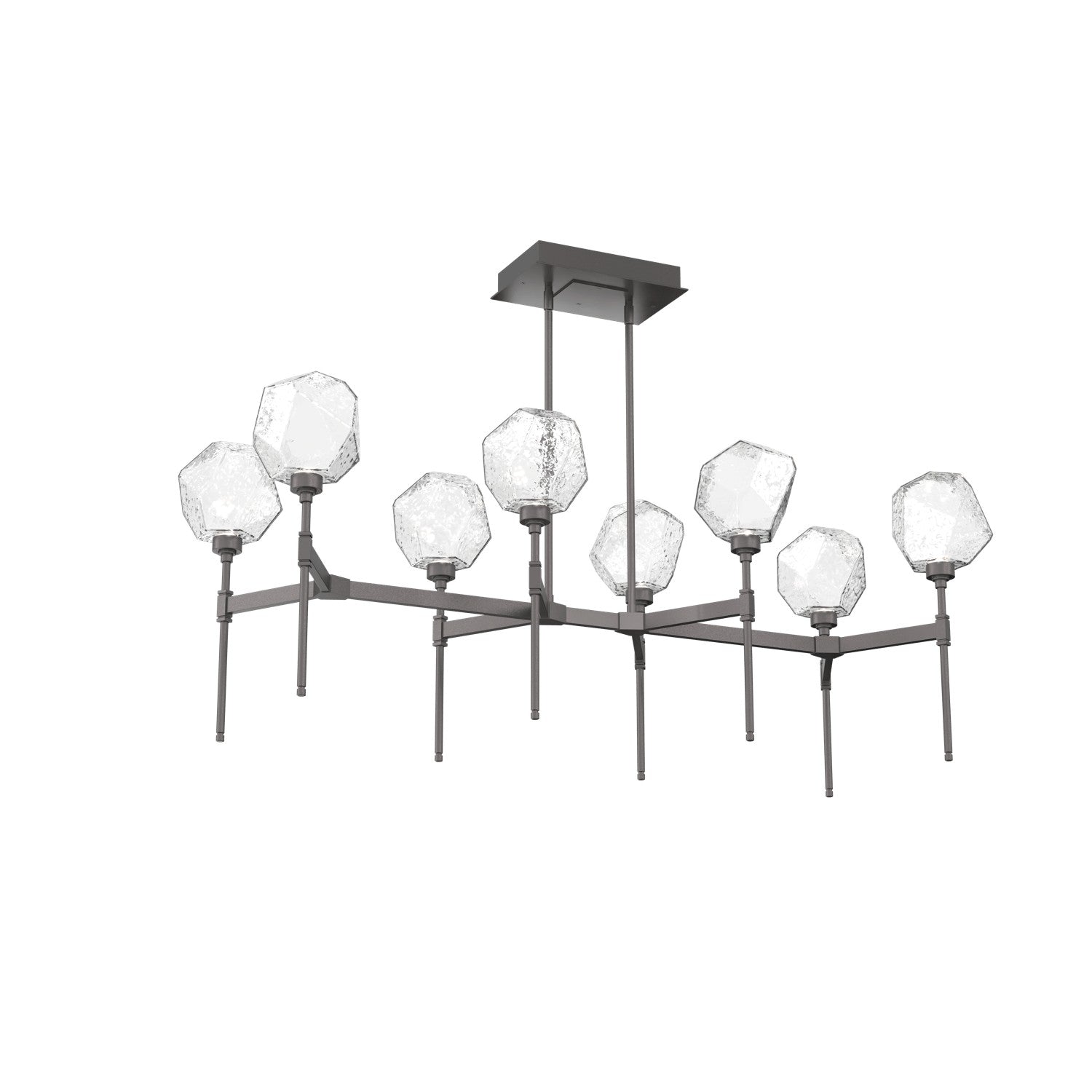 Hammerton Studio - PLB0039-50-GP-C-001-L3 - LED Linear Suspension - Gem - Graphite