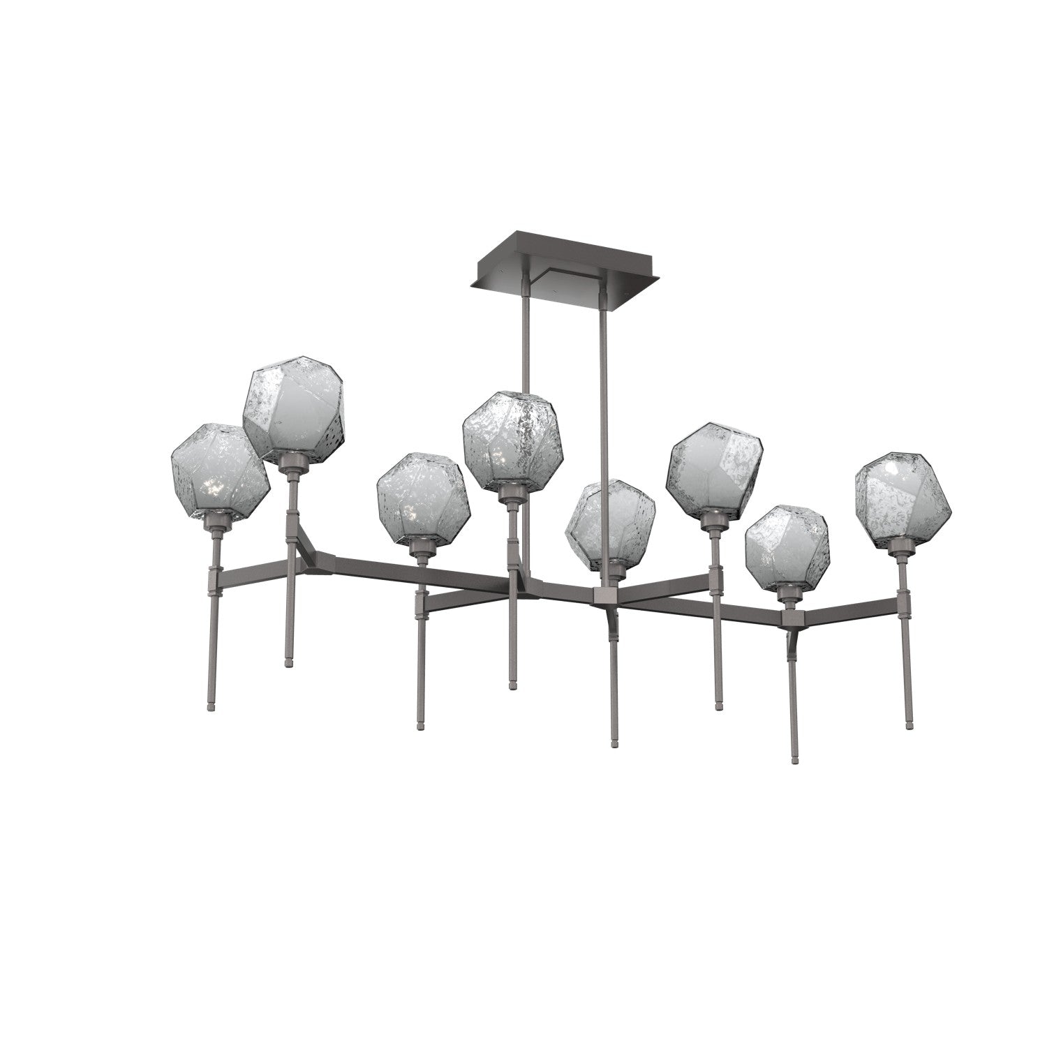 Hammerton Studio - PLB0039-50-GP-S-001-L1 - LED Linear Suspension - Gem - Graphite