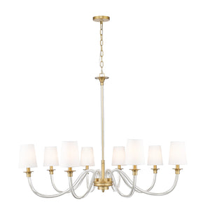Z-Lite - 1950-8RB - Eight Light Chandelier - Katerina - Rubbed Brass