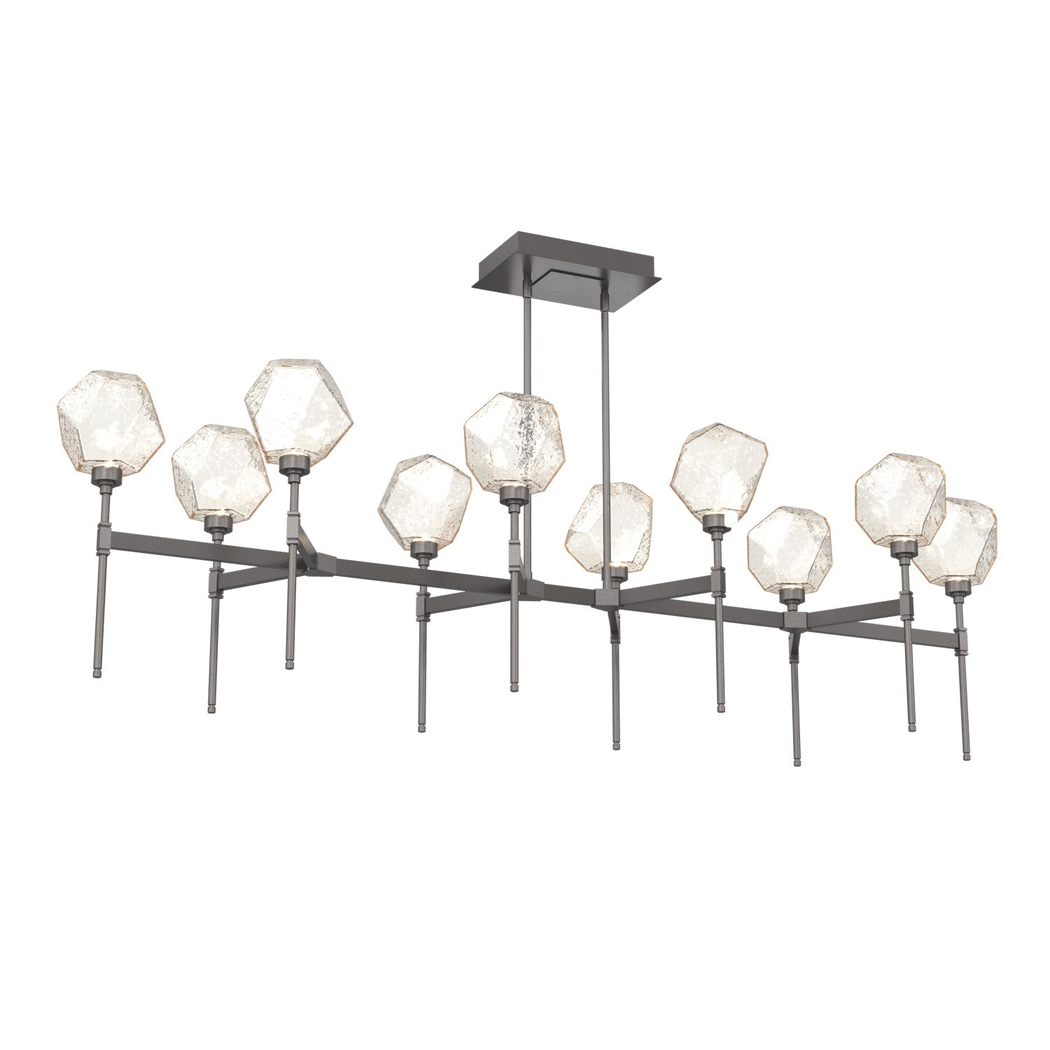 Hammerton Studio - PLB0039-69-GP-A-001-L3 - LED Linear Suspension - Gem - Graphite